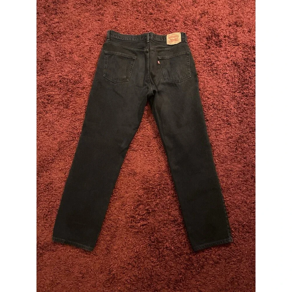 Y2K Levi’s 550 Jeans Men’s Size 36X34 Black Denim Relaxed Pants